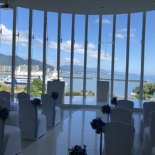 琵琶湖ホテルの画像｜プロジェクションマッピングが可能な挙式会場