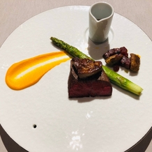 星野リゾート　軽井沢ホテルブレストンコートの画像｜メインのお肉料理