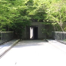 星野リゾート　軽井沢ホテルブレストンコートの画像｜石の回廊