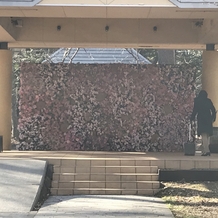 星野リゾート　軽井沢ホテルブレストンコートの画像｜挙式後の写真撮影スペース