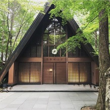 星野リゾート　軽井沢ホテルブレストンコートの画像｜高原教会