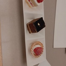 ホテルニューオータニ幕張の画像｜試食で頂いたSATSUKIのケーキ。甘すぎず食べやすかったです。
