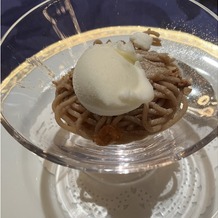 ホテルニューオータニ幕張の画像｜モンブランとミルク＆キャラメルのジェラード美味しかったです。