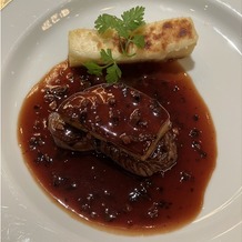 ホテルニューオータニ幕張の画像｜フォアグラとお肉、とっても美味しかったです。