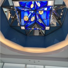 ホテルニューオータニ大阪の画像｜チャペルの天井が素敵でした