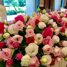 ホテルニューオータニの画像｜色とりどりのお花の装飾
