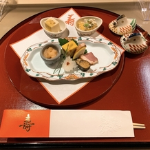 湯本富士屋ホテルの画像｜御祝肴　見た目も味も良く、器も素敵でした。