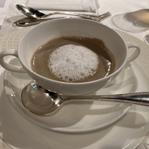 シェラトン都ホテル東京の画像｜ごぼうのスープでした。