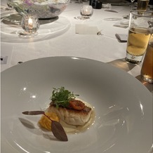 シェラトン都ホテル東京の画像｜魚にかかっているソースが美味でした。