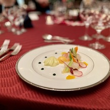 リーガロイヤルホテル大阪 ヴィニェット コレクションの画像｜最初の前菜のお料理