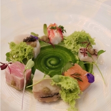 リーガロイヤルホテル大阪 ヴィニェット コレクションの画像｜始まりにぴったりの華やかな前菜