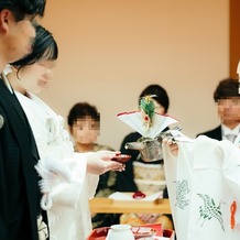 リーガロイヤルホテル大阪 ヴィニェット コレクションの画像｜披露宴は鳳凰殿にて神前式を行いました