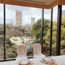リーガロイヤルホテル東京の画像｜外は緑一面。季節によって変化も楽しめる。