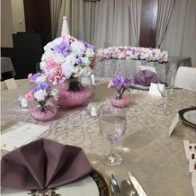 リーガロイヤルホテル東京の画像｜テーブル装飾
