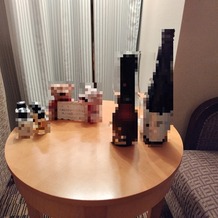 オークスカナルパークホテル富山の画像｜宿泊した部屋で、サプライズでバースデーをスタッフの方にお祝いしてもらいました。