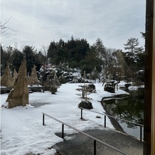 ホテル泉慶・華鳳の画像｜冬の庭園