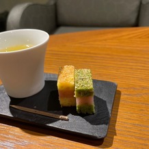 横浜迎賓館の画像｜待合の際のお茶菓子です