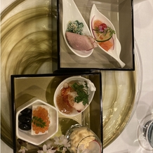 横浜迎賓館の画像｜前菜のお料理5品