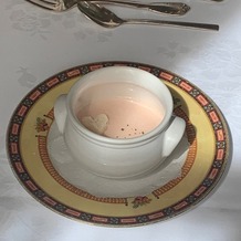 ザ・ジョージアンハウス１９９７／ロイヤルクレストハウスの画像｜一目惚れして決めたピンク色のスープ
春にピッタリ！