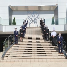 アルカンシエル luxe mariage 名古屋の画像｜外の大階段