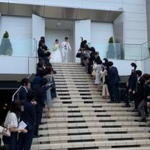 アルカンシエル luxe mariage 名古屋の画像｜フラワーシャワー