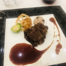 アルカンシエル横浜 luxe mariageの画像｜お肉、とても美味しかったです。