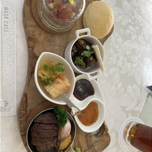 アルカンシエル横浜 luxe mariageの画像｜試食で出てきたお料理は、どれも本当に美味しい！