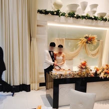 アルカンシエル横浜 luxe mariageの画像｜写真うつりは会場の電気のせいか少しコントラスト強めに出る印象でした。