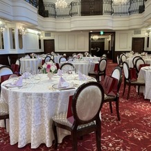 OSAKA St.BATH CHURCH（大阪セントバース教会）の画像｜格式ある感じの披露宴会場でした。
