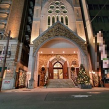 OSAKA St.BATH CHURCH（大阪セントバース教会）の画像｜クリスマスシーズンの外観