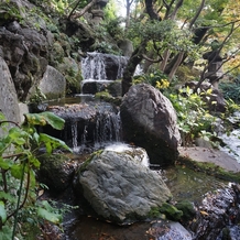 つきじ治作の画像｜滝のようなものあり、ずっと見ていられる景色でした。