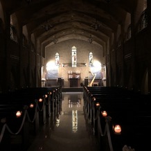 セレス高田馬場　Ｓａｎｔａ　Ａｎｇｅｌｉの画像｜証明の演出で雰囲気が変わる素敵なチャペル