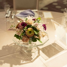 ホテルメトロポリタン仙台の画像｜ゲストテーブル装花（プラン内）