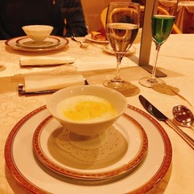ホテルオークラ東京ベイの画像｜カボチャのスープ