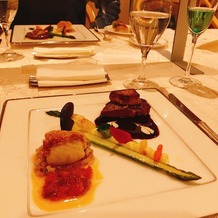 ホテルオークラ東京ベイの画像｜スズキのロティー、国産牛フィレ肉のポワレ　フォワグラ添え