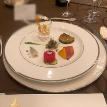 ホテルオークラ東京ベイの画像｜前菜です