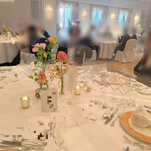ホテルオークラ東京ベイの画像｜テーブル