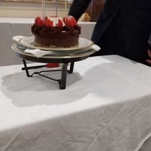 ホテルオークラ東京ベイの画像｜フォンタナで誕生日のお祝いにケーキを頼みました