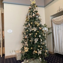 ホテルオークラ東京ベイの画像｜立派なクリスマスツリーでした