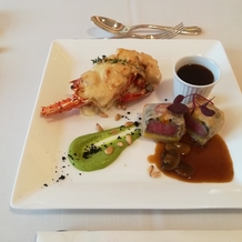 新横浜グレイスホテル／ロゼアン シャルムの画像｜伊勢海老にフィレ肉と豪華で味も絶品でした