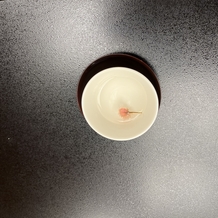 シェラトン・グランデ・オーシャンリゾートの画像｜控室での桜のお茶