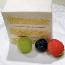ニューアート・エレガンス ●ホテル軽井沢エレガンスの画像｜ウェディングケーキ