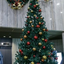 ホテル大阪ガーデンパレスの画像｜クリスマス時期だったので、ロビーもクリスマス仕様でした。