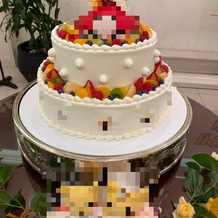 名古屋ガーデンパレスの画像｜ピカチュウのウエディングケーキ