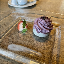 ザ・チェルシーの画像｜紫芋のムースで、甘くて美味しかったです。