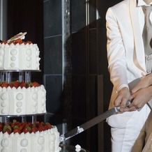 ホテルモントレ銀座の画像｜ケーキ入刀