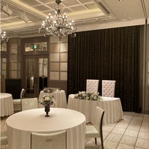 ホテルモントレ銀座の画像｜レイアウトはいくつかテーブルが出てましたが、10名くらいであれば長テーブルをだしてくれます。