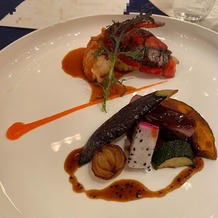 ホテルモントレ銀座の画像｜メインの海老とお肉を。