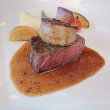 ホテルモントレエーデルホフ札幌の画像｜道産牛のステーキとフォアグラ
ソースもおいしかったです！