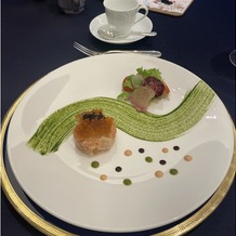 ホテルモントレエーデルホフ札幌の画像｜実際のコース前菜